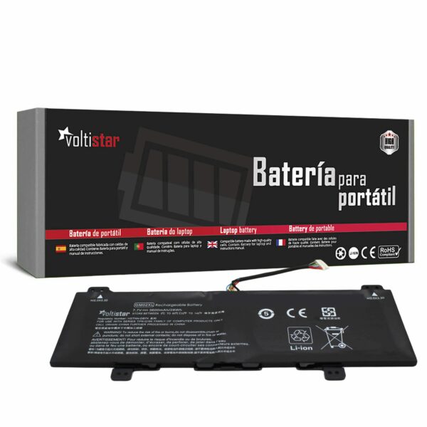 Bateria para Portátil HP Chromebook 11 G6 G7 G8 EE, X360 11 G1 G2 AE, 14 G5 - GM02XL 7.7V 3600mAh