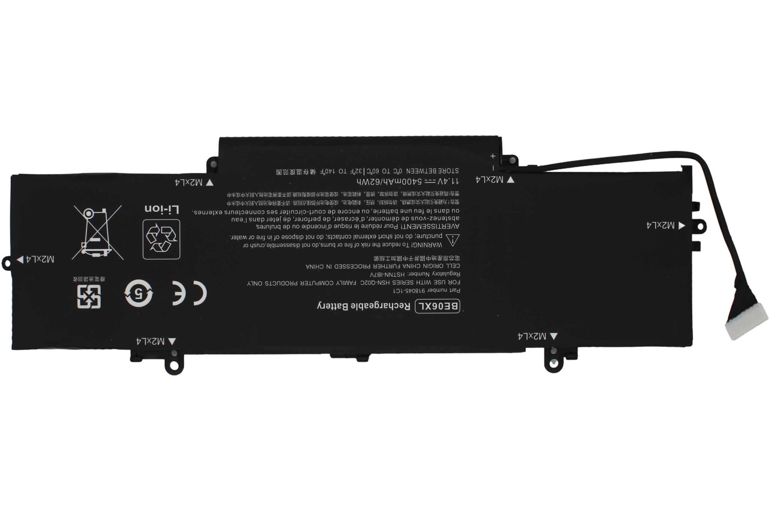 Bateria para Portátil HP EliteBook 1040 G4 Series BE06XL 11.4V 5400mAh - Image 3