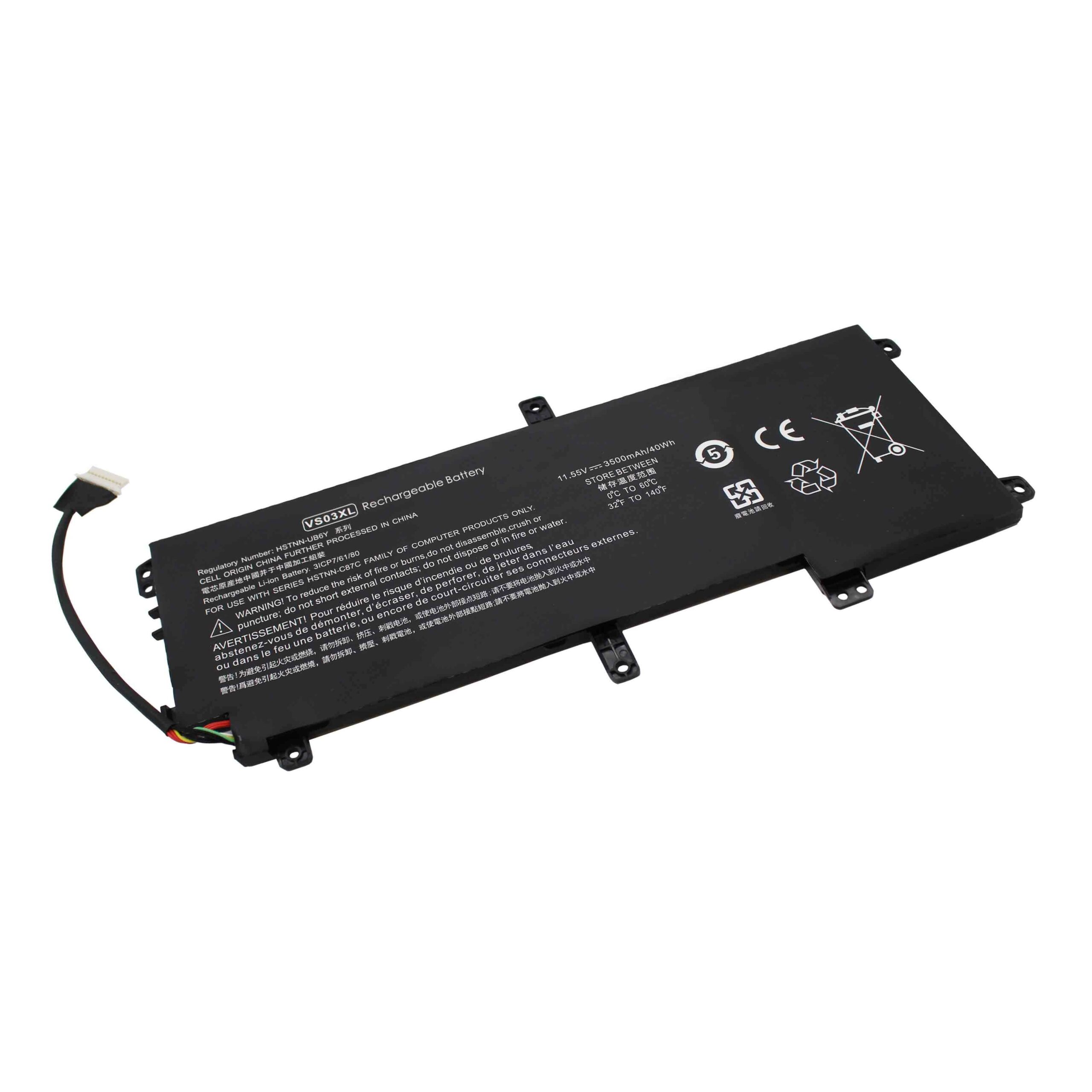 Bateria para Portátil HP Envy 15-AS Series VS03XL 11.55V 3500mAh - Image 3