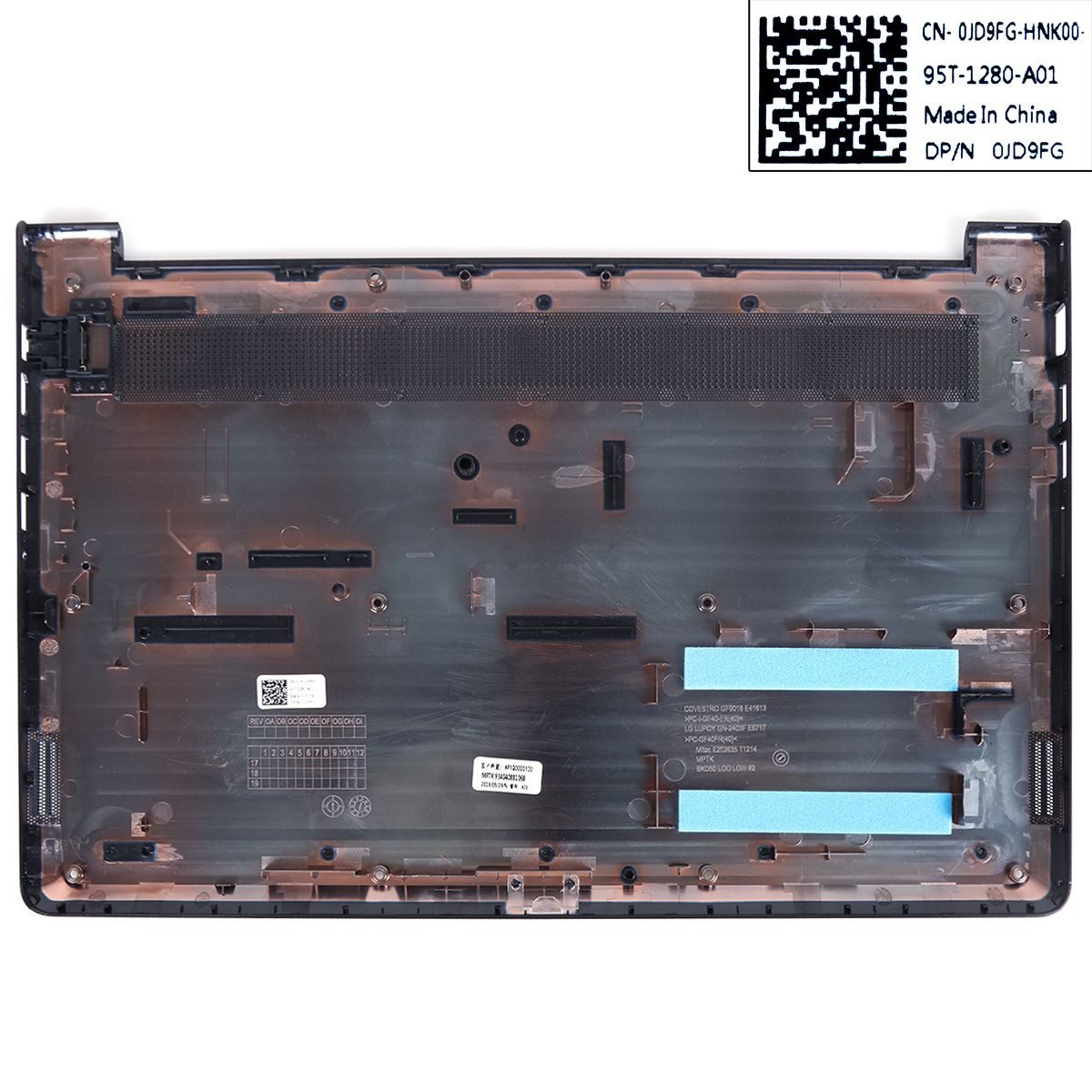 TAMPA INFERIOR DELL VOSTRO 15 5568 V5568 CINZA 0JD9FG - Image 7