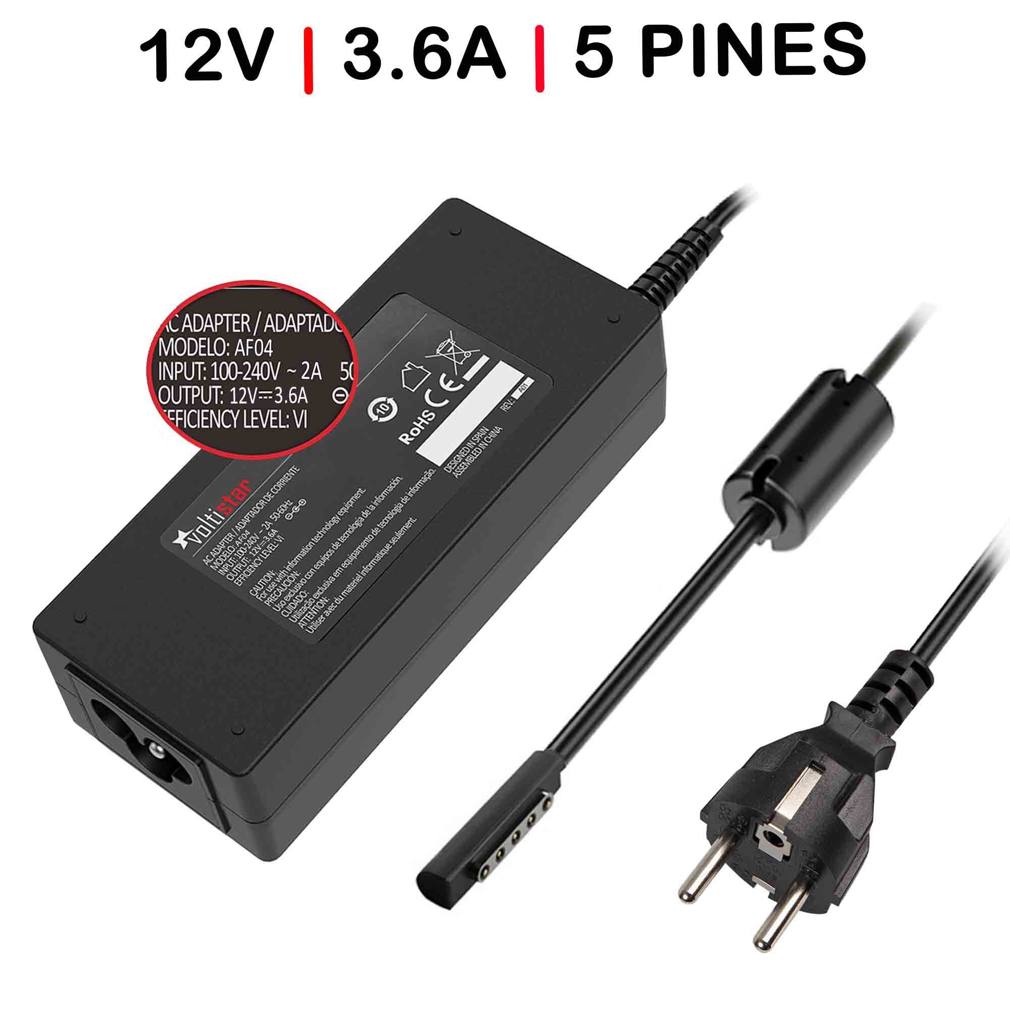 Carregador para Microsoft Surface Pro 12V 3.6A 43W - Compatível com Surface Pro, Pro 2 e Surface RT - Image 5