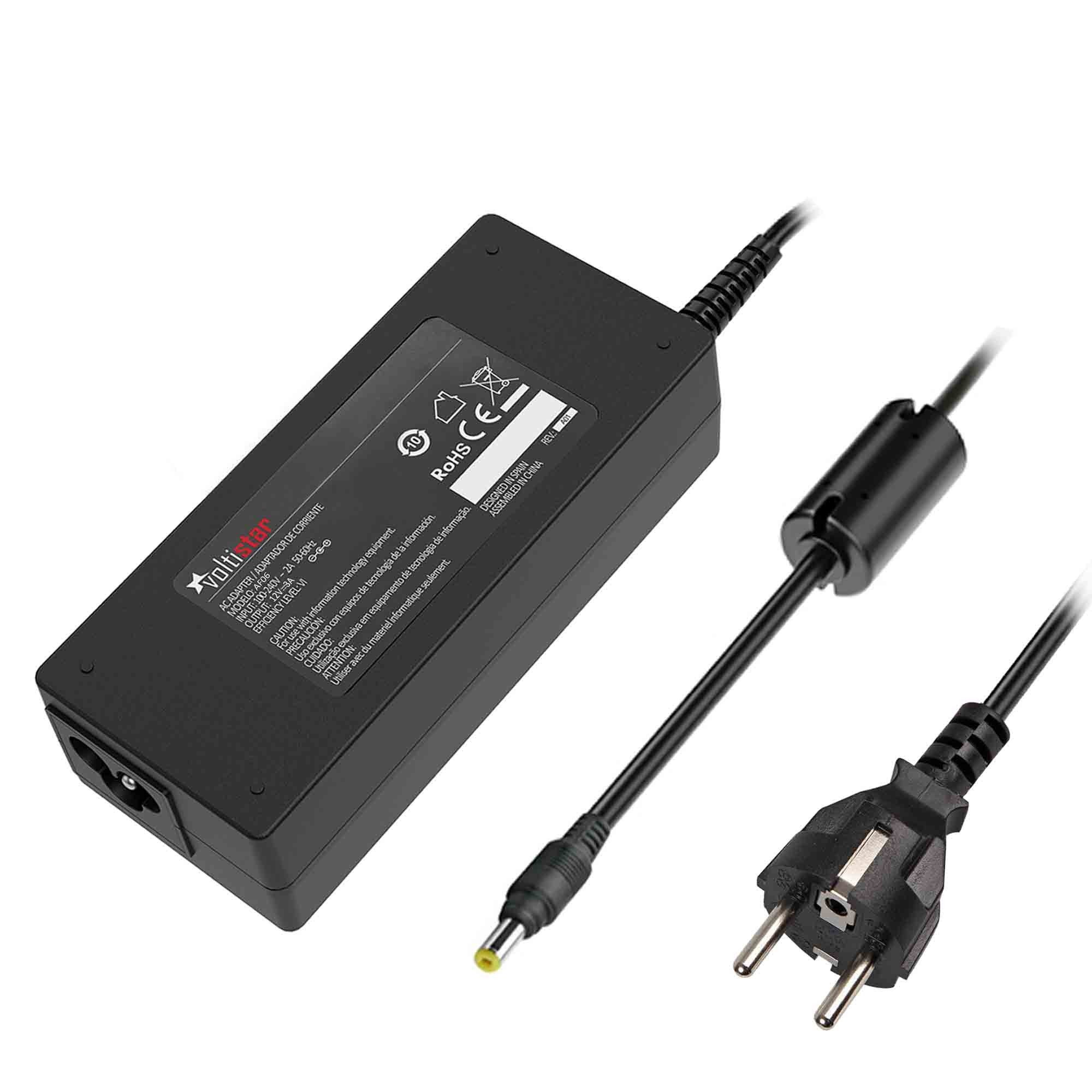 Carregador para Portátil ASUS Eee PC 900HA 900HD 904HD R2 R2H R2HV - 12V 3A 36W Conector 4.8x1.7mm - Image 8
