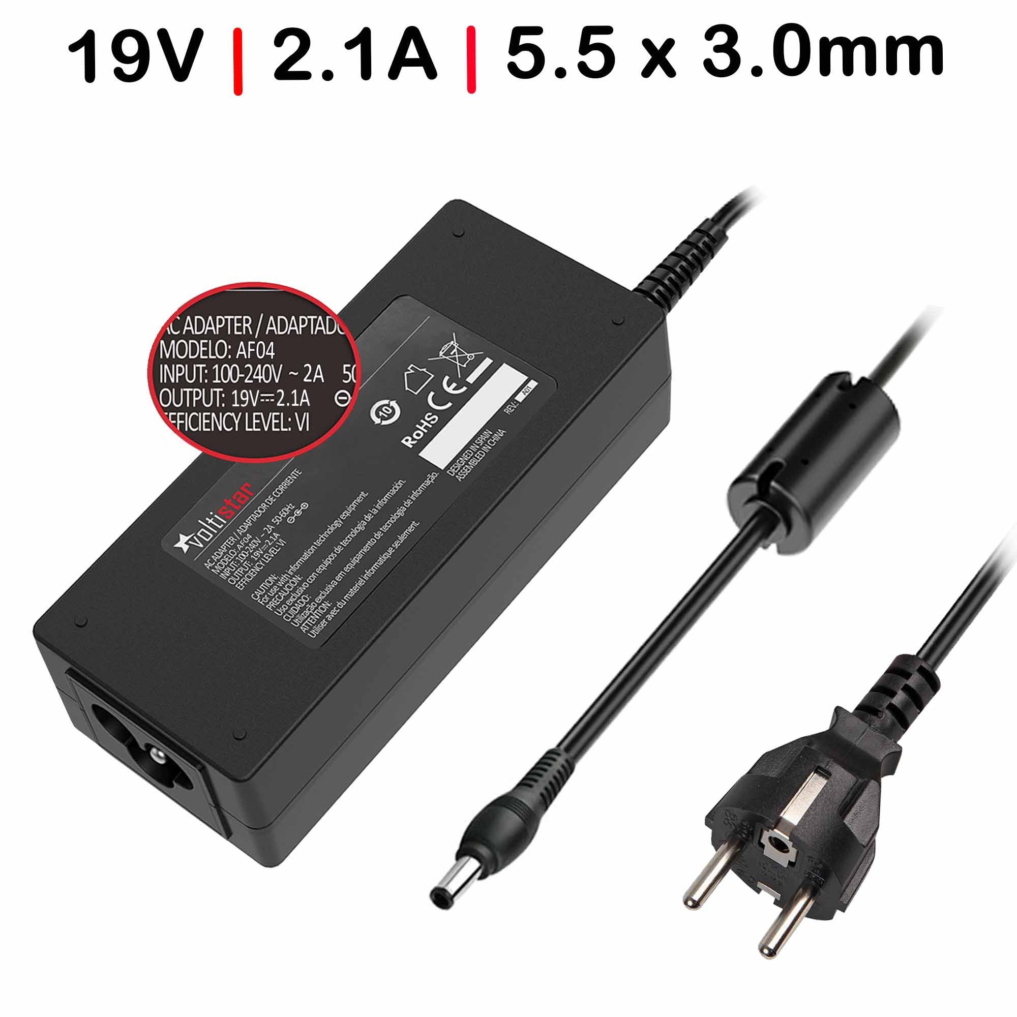 Carregador Portátil Samsung 19V 2.1A 40W 5.5x3.0mm - Compatível N110 N130 N140 N150 N310 NC110 NC20 NF210 N350 Series - Image 7