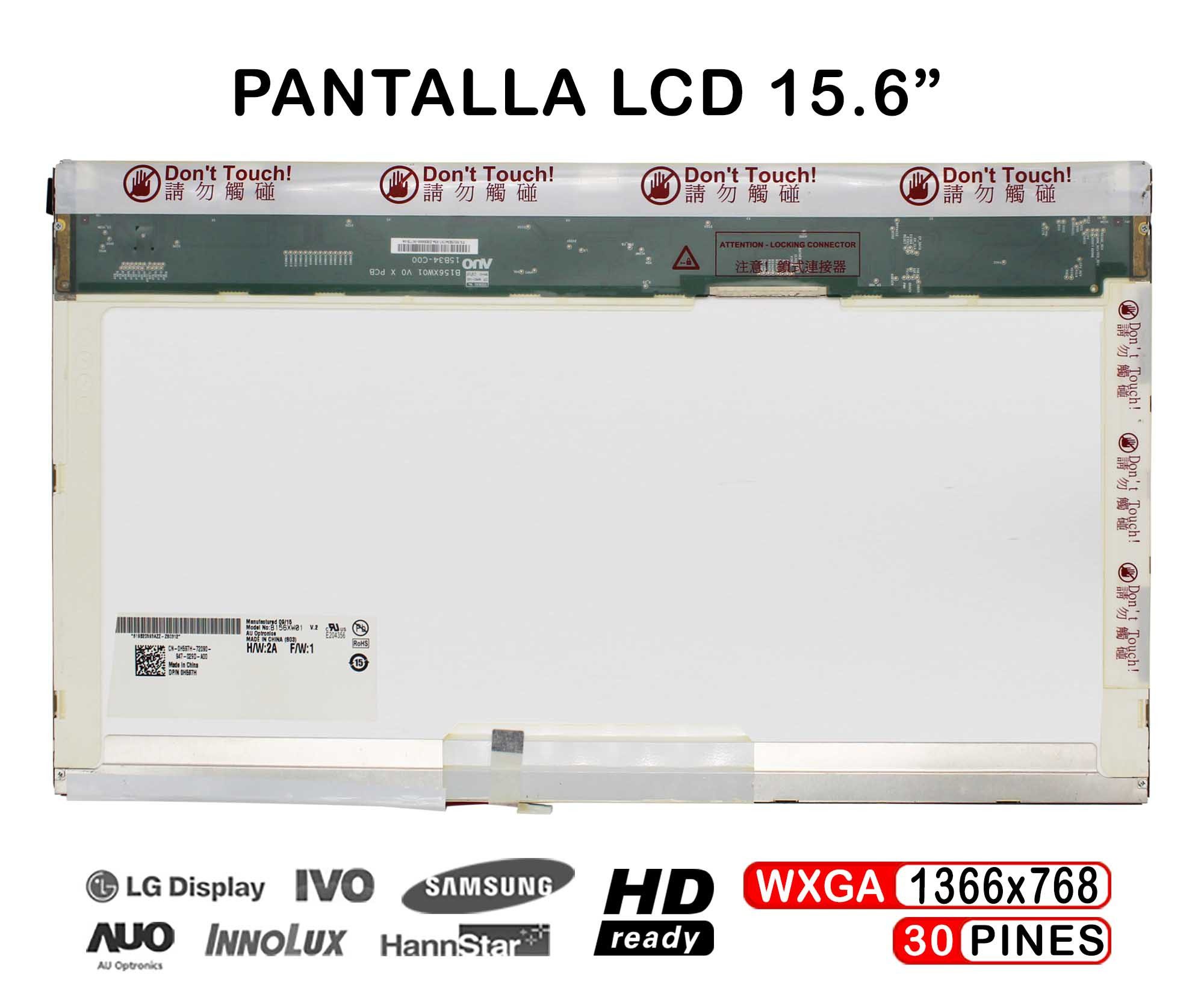 Ecrã LCD 15.6" WXGA (1366x768) 30 Pinos para Portátil eMachines E640 - Green Computer