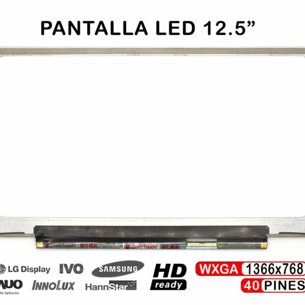 ECRÃ LED DE 12.5" PARA PORTATIL LENOVO THINKPAD X220 LP125WH2