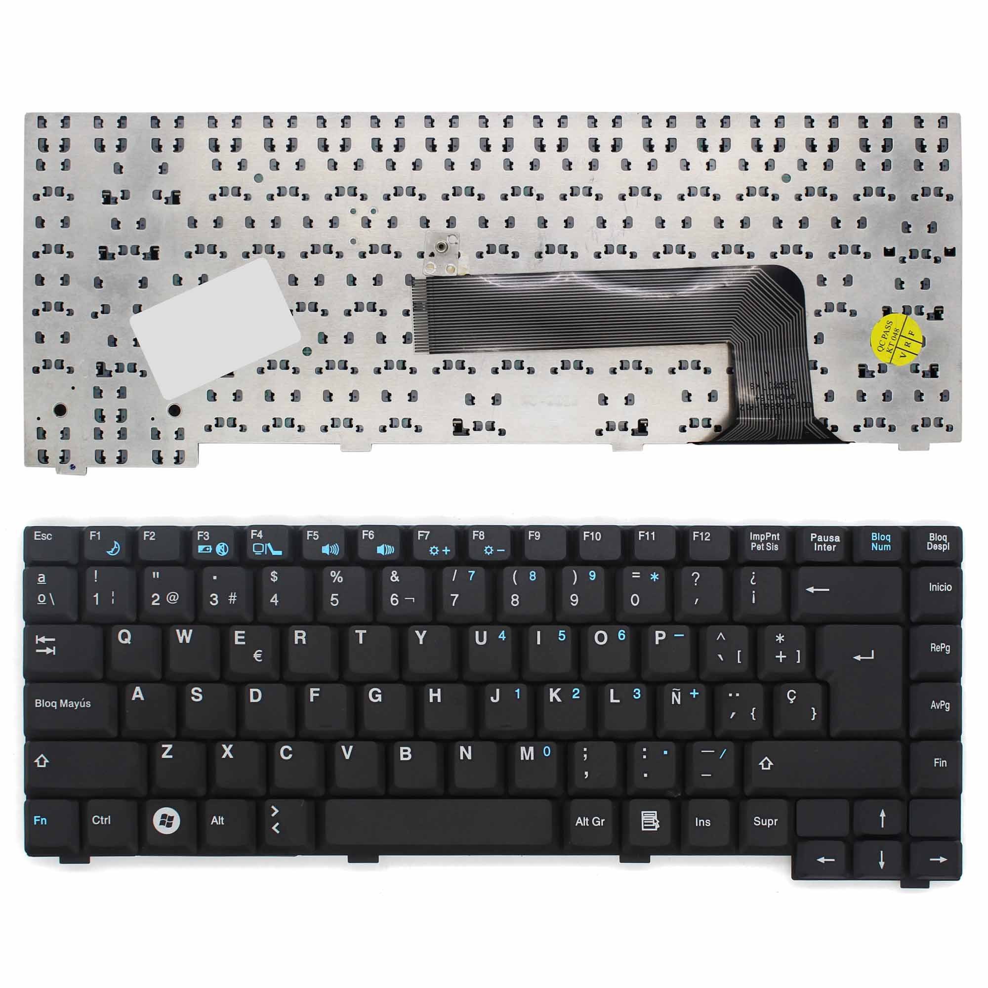 Teclado para Portátil Fujitsu Amilo LI1818 - Espanhol/Castelhano - Image 2