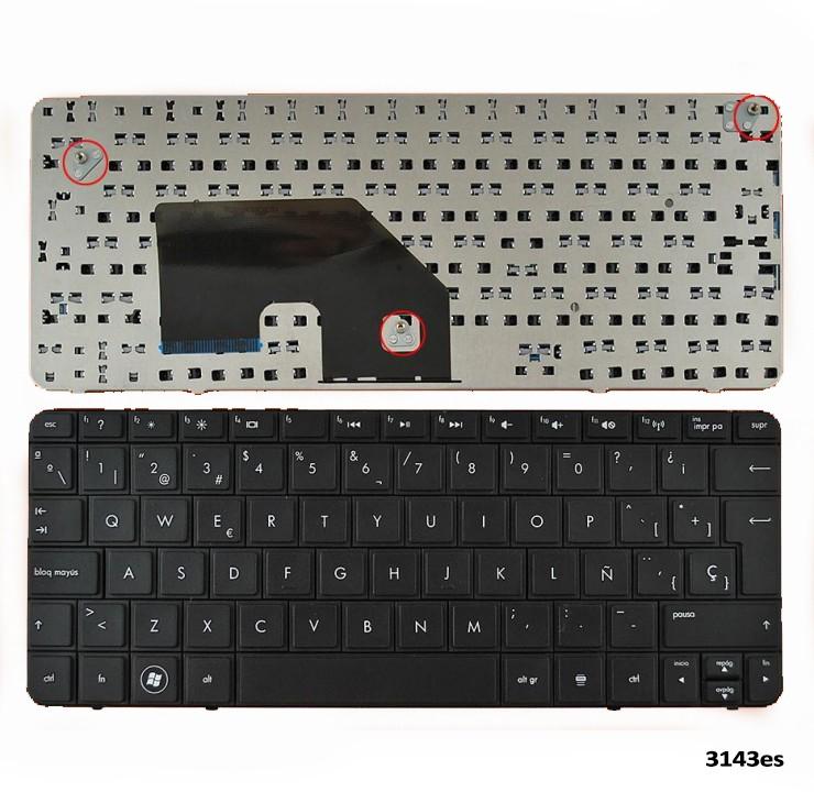 Teclado para Portátil HP Mini 110-3143ES - Preto, Espanhol | Green Computer - Image 2