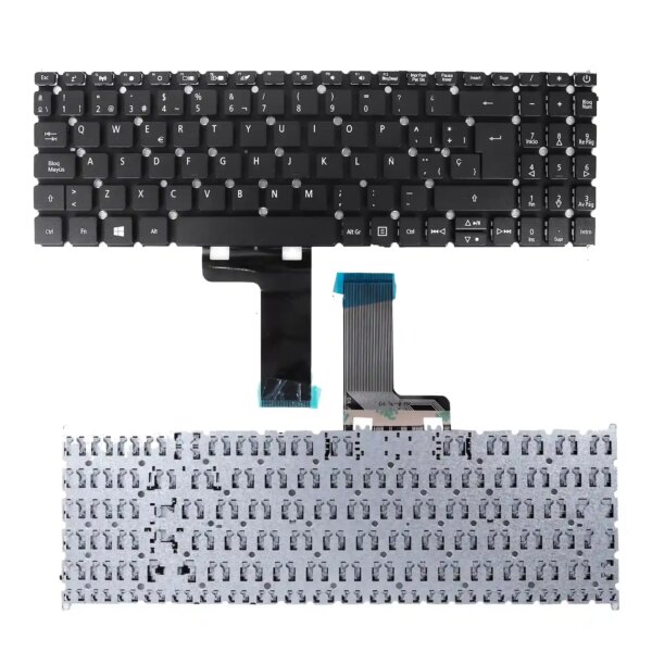 Teclado para Portátil Acer Aspire V5-573 Preto em Espanhol