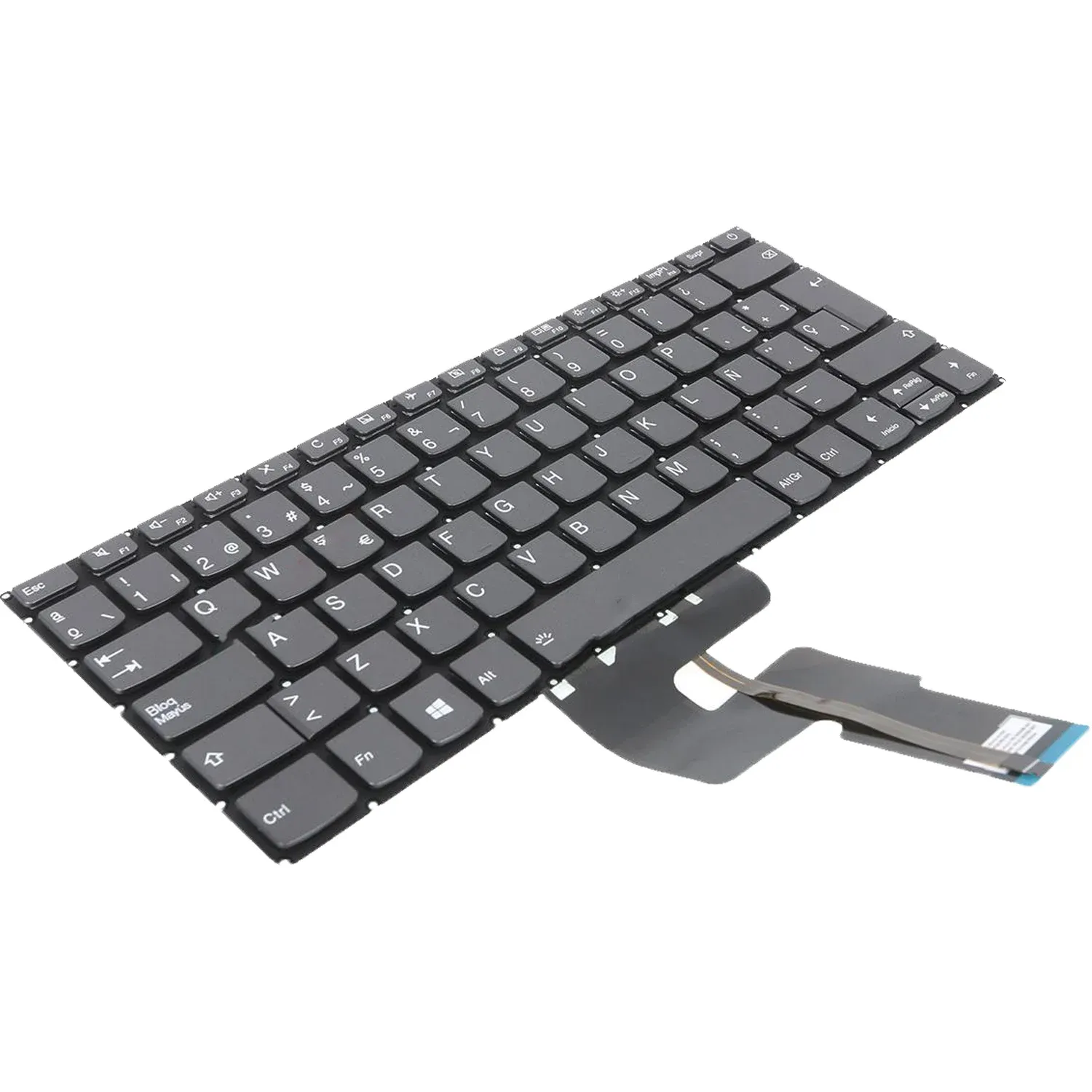 TECLADO PARA PORTATIL LENOVO IDEAPAD 320-14ISK 320S-14IKB 320S-14IKBR CINZA - Image 5