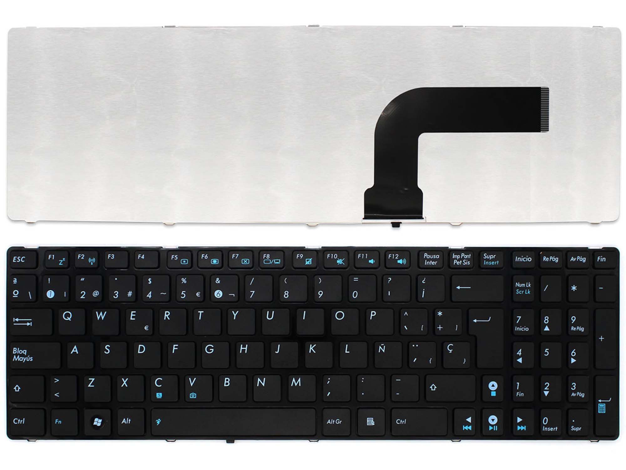 Teclado para Portátil ASUS F55A F55C F55VD X55 X55A X55U X7BJ - Layout Espanhol - Image 2