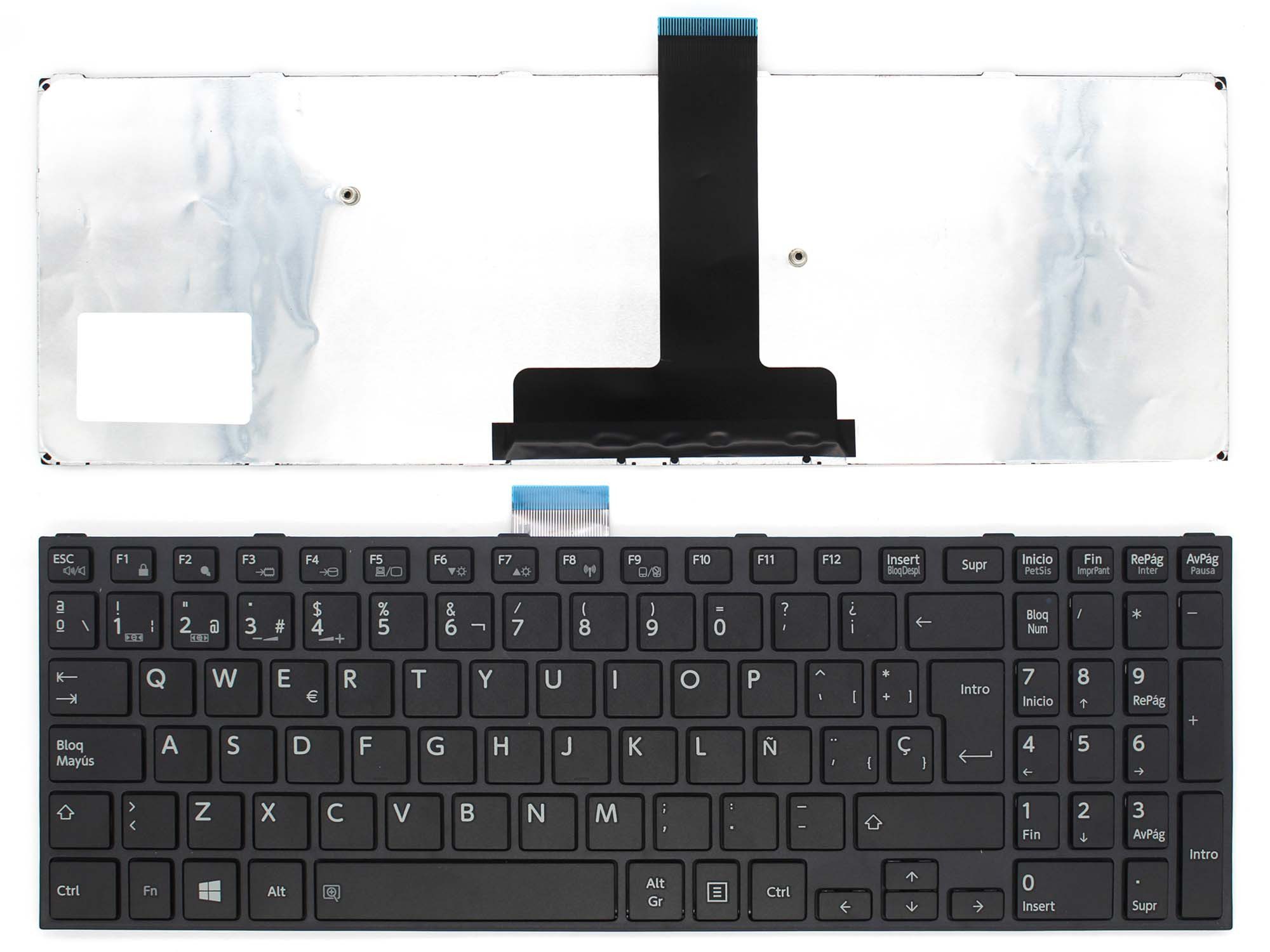 TECLADO PARA PORTATIL TOSHIBA SATELLITE PRO R50-C SERIES MP-14A7600-3561S G83C000GJ5Z - Image 2