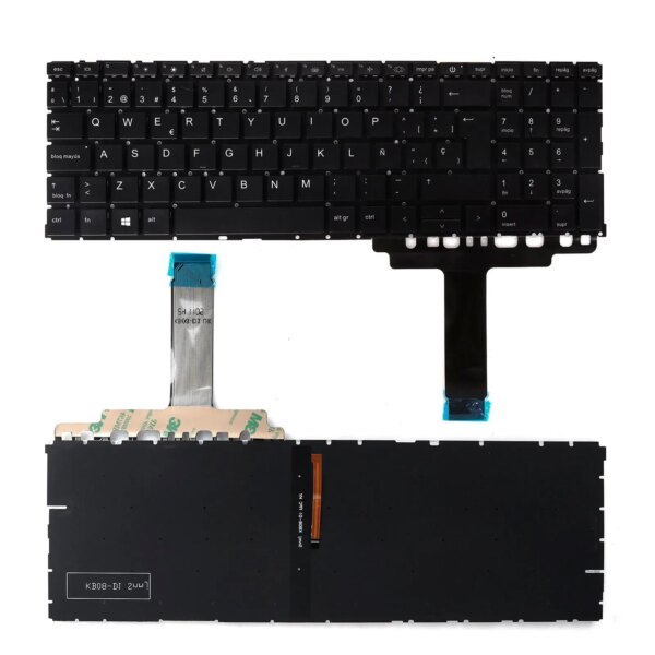 Teclado Retroiluminado HP ZBook Power G7 G8 G9 15" - Layout Espanhol para Portátil