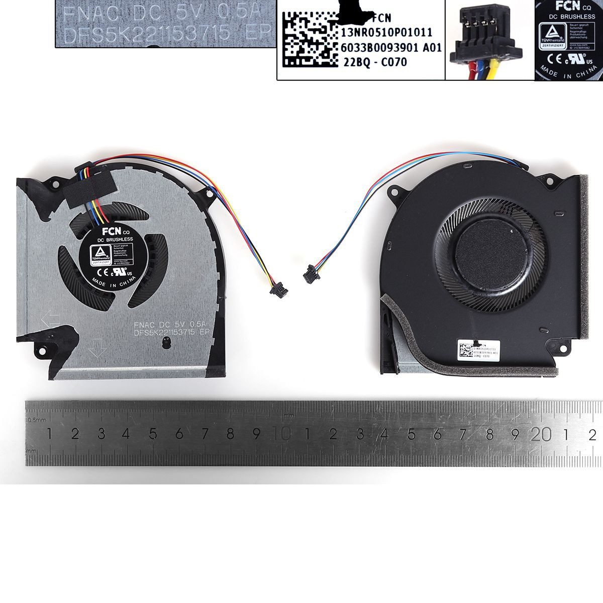 VENTOINHA PARA PORTÁTIL ASUS ROG STRIX G533Q G513QR G713QR G733QS - Image 4