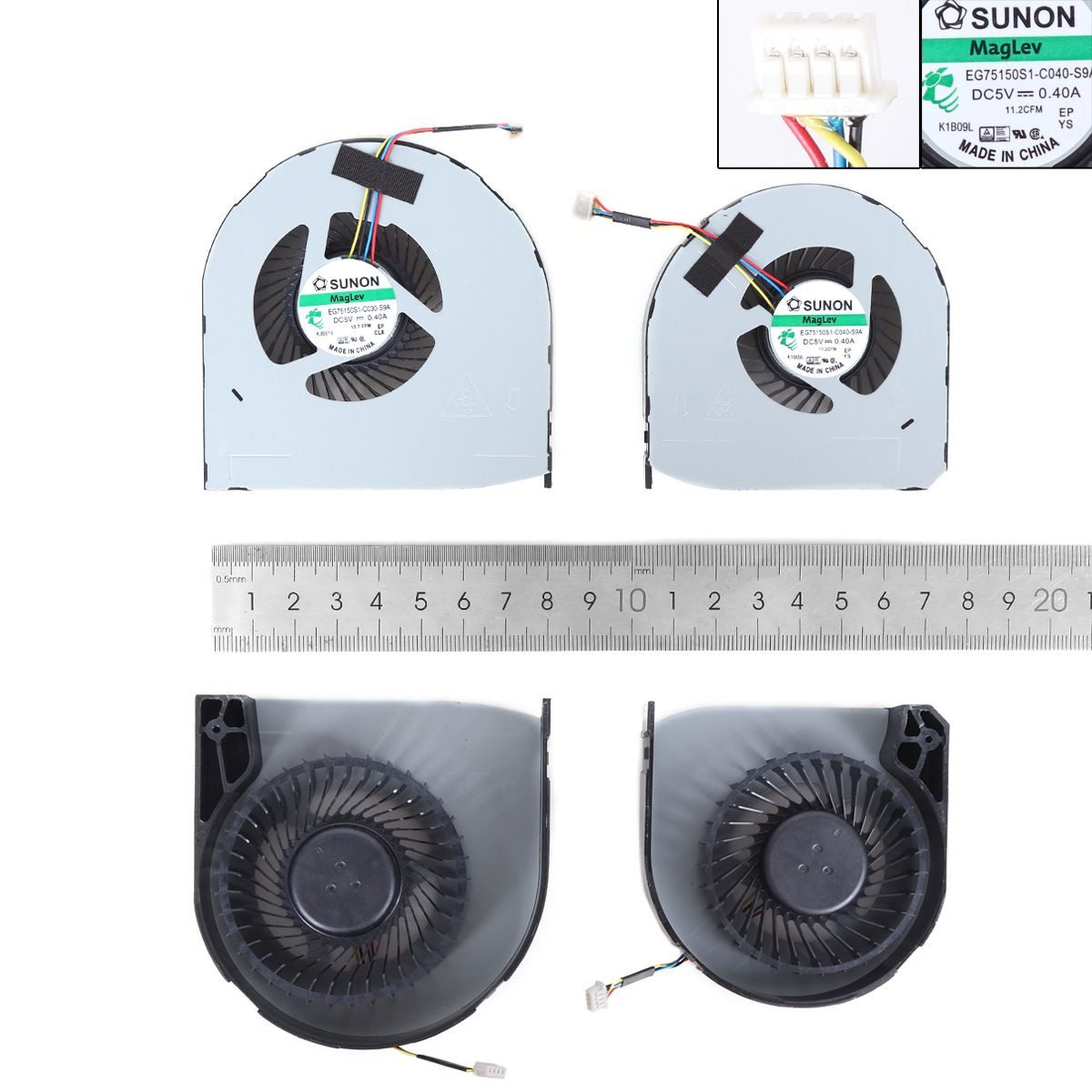 VENTOINHAS PARA PORTATIL DELL PRECISION 17 7710 M7710 7720 M7720 - Image 4
