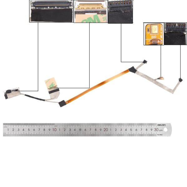 CABO FLEXÍVEL PARA LAPTOP HP ELITEBOOK X360 1030 G3 DE 30 PINOS