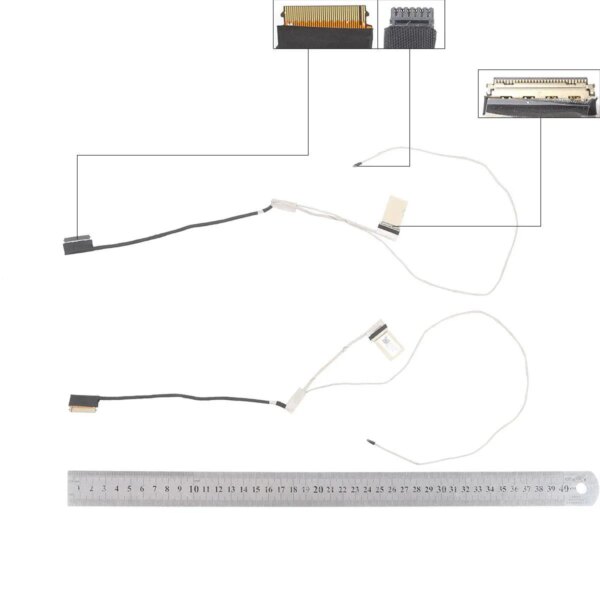 CABO FLEXÍVEL PARA LAPTOP HP 15-CB 15-CB045WM 15-CD 15-CC DDG75ALC011 30 PINOS FHD