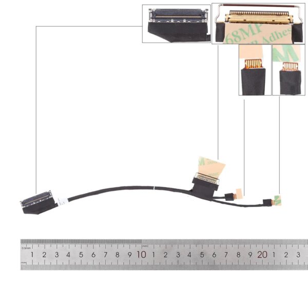 CABO FLEXÍVEL PARA LAPTOP HP PAVILION 14-DW 14M-DW SEM TOQUE