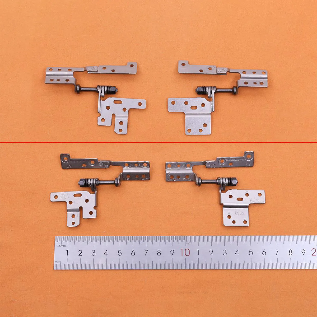 Dobradiças para Portátil ASUS X555 X555L K555L - Part Numbers 13NB0822M02031 e 13NB0822M01031