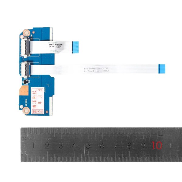PLACA DE BOTÃO DO TOUCHPAD PARA LAPTOP HP 15-DA 15-DB TPN-C135 TPN-C136