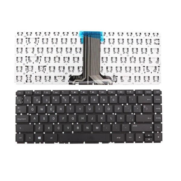 Teclado Portátil HP Pavilion 14-BS Series Preto PT-BR (Enter Pequeno) Sem Retroiluminação