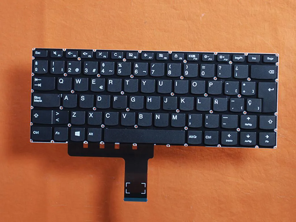 Teclado para Portátil Lenovo IdeaPad 310-14 Preto - Compatível com Série 80TU