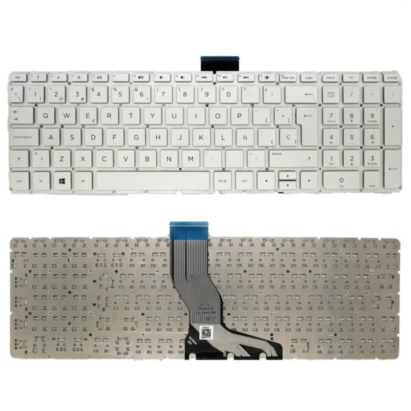 Teclado Portátil HP Pavilion 15-AB Series Cinza Espanhol - Substituição 2B-AB310NS