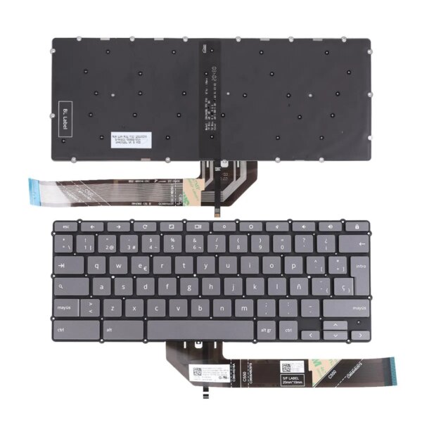 Teclado Retroiluminado para Portátil Lenovo IdeaPad Flex 5 CB 13IML05 - Preto