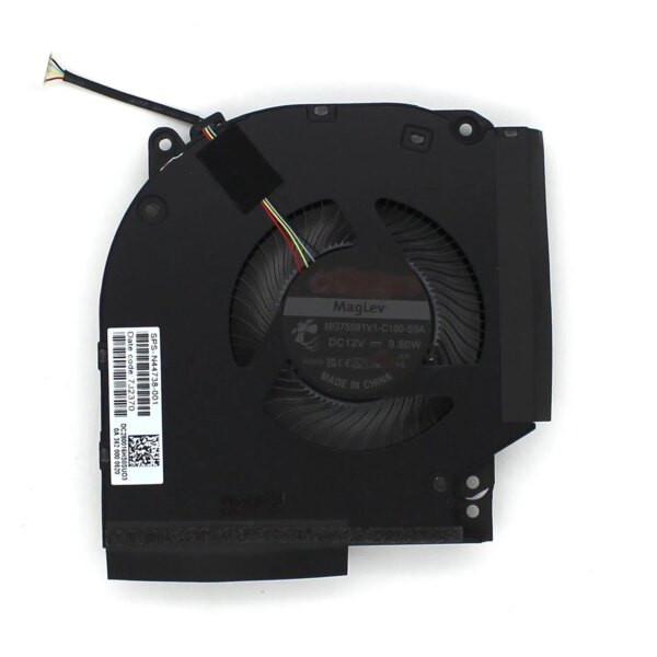 VENTOINHA GPU PARA PORTÁTIL HP VICTUS 9 16-R N44738-001