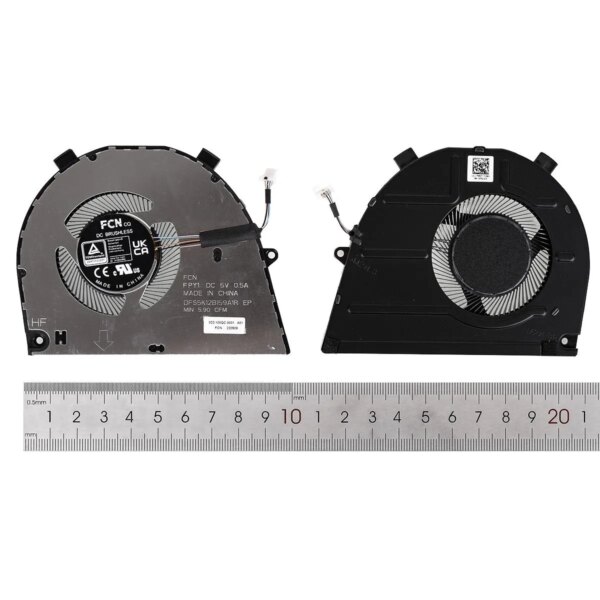 Ventilador de Portátil Dell Vostro 16 5620 5625 Inspiron 7620 2 em 1 - PN: 0T8R2T
