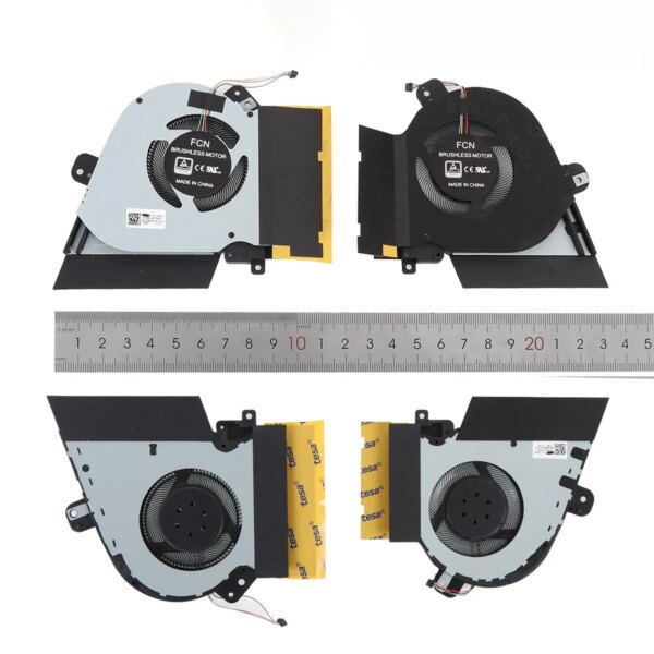 Ventoinhas de CPU e GPU 12V para Portátil ASUS STRIX GU502, GX505, GA505, GA502 Series - Green Computer