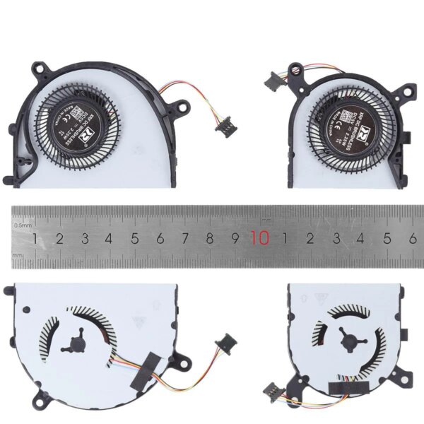Ventoinhas CPU + GPU para Portátil Lenovo Air 13IKB, Pro 710S-13ISK, IdeaPad 700 Series - FAN1447