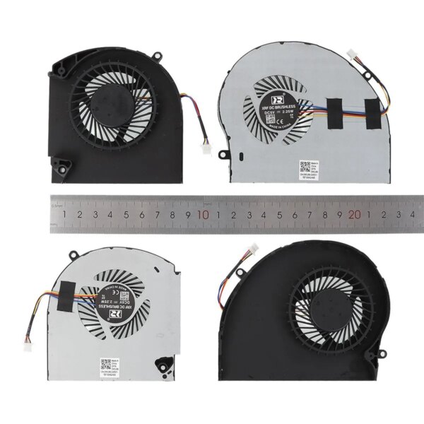 VENTOINHAS DE CPU + GPU PARA LAPTOP DELL ALIENWARE 17 R4 17 R5 P31E