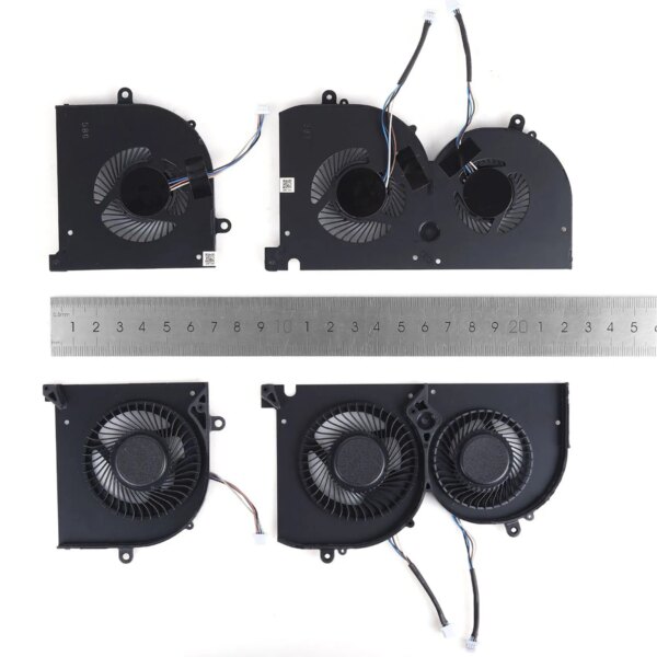 VENTOINHAS DE CPU + GPU PARA LAPTOP MSI 17G1 17G2 GS75 P75 GS75
