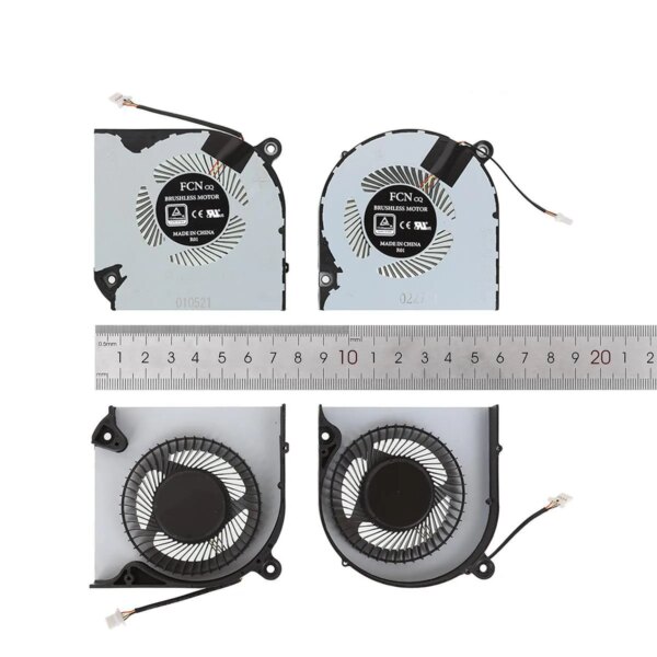 Ventoinhas CPU + GPU para Portátil Acer AN517-51 e AN715-51 Series - Substituição de Alta Qualidade