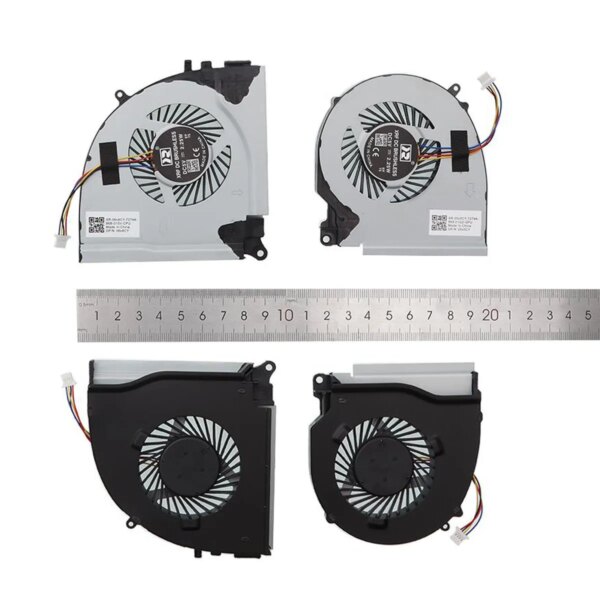 Ventoinhas CPU + GPU para Portátil Dell 7000 Series (15-7559, 7557, 5577, 5576)
