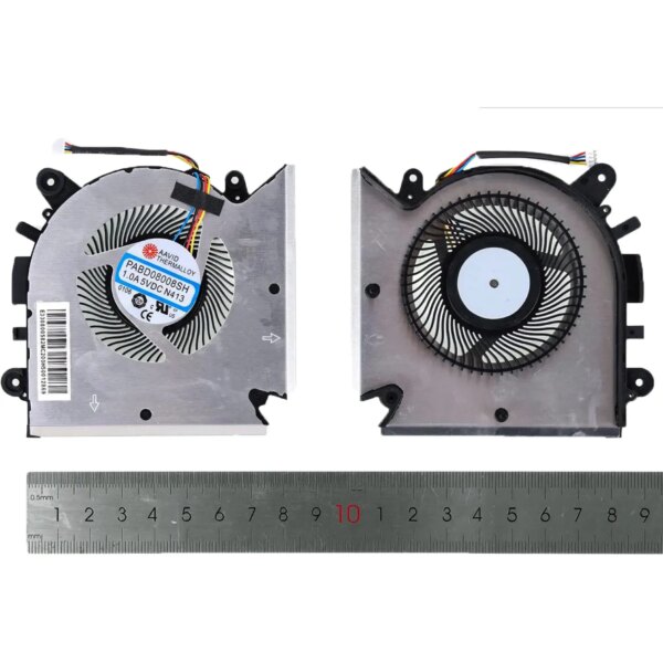 Ventoinha Ventilador CPU para Portátil MSI GF63 10SC 10SCR 10SCXR 10UC PABD08008SH N413