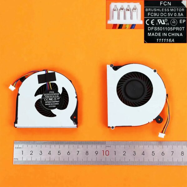 Ventilador Ventoinha CPU para Portátil HP ProBook 640 645 650 655 G1 - P/N 6033B0034401 738685-001