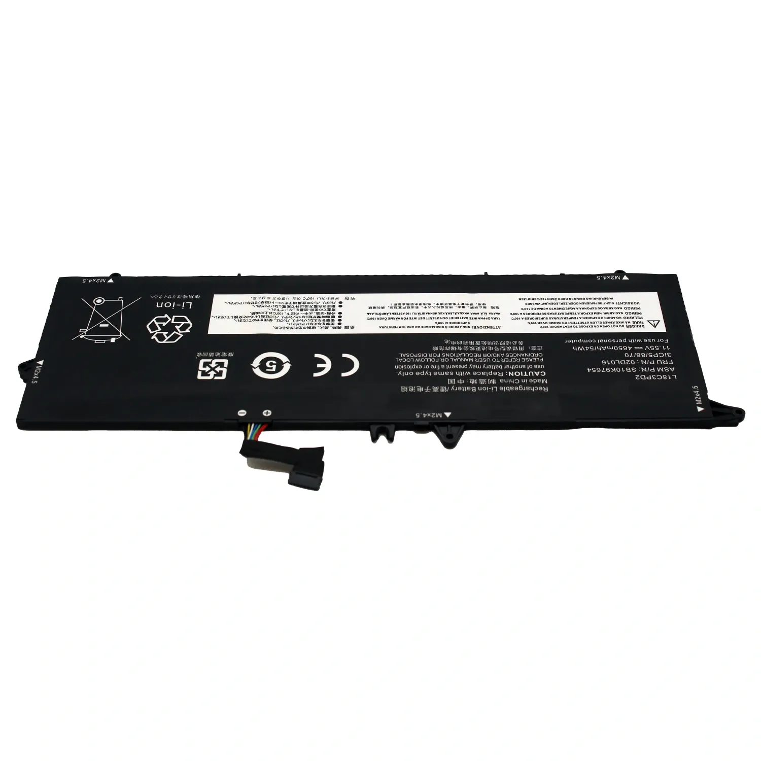 Bateria para Portátil Lenovo ThinkPad T490s T495s T14s Series L18C3PD2 - 11.55V 4650mAh - Image 2