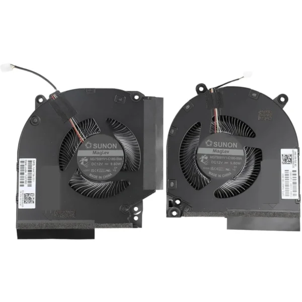 VENTOINHAS CPU + GPU PARA PORTÁTIL HP VICTUS 9 16-R N44738-001
