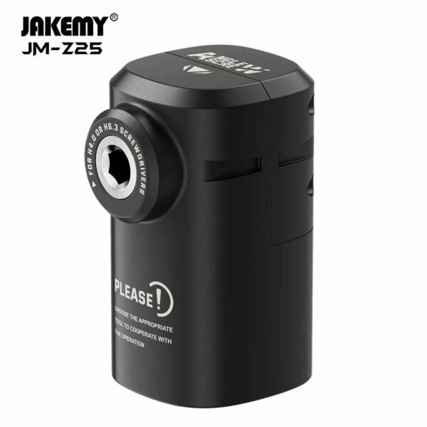 Acessório de Parafuso Ângulo Reto Jakemy JM-Z25 para Chaves JM-8196 - Ferramenta Essencial para Reparo de Portáteis