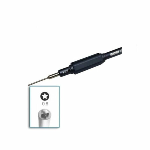 Chave de Fenda Pentalobe 0.8mm Jakemy JM-8179 de Precisão para Reparo de Portáteis