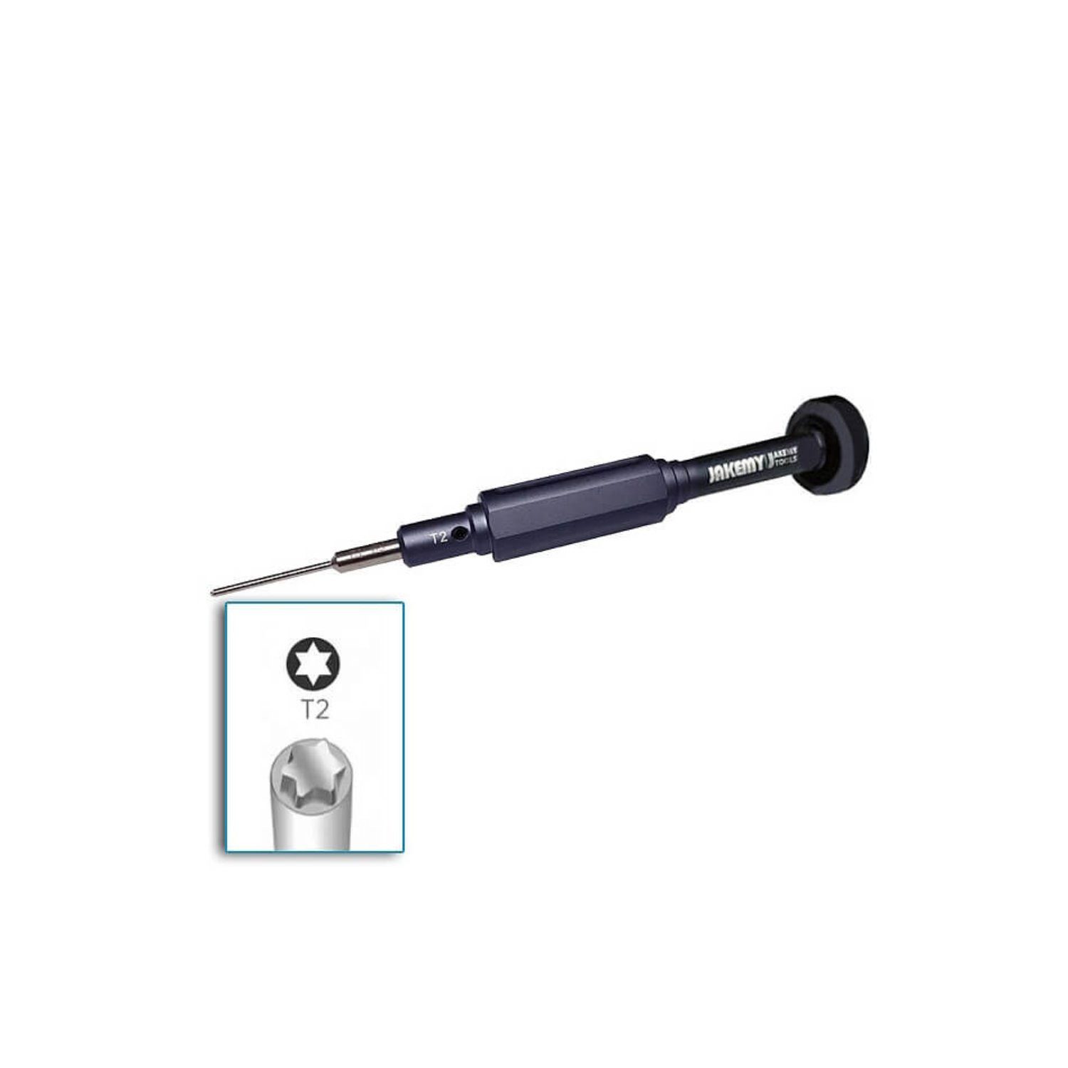 Chave de Fenda T2 Jakemy JM-8179 T2 - Precisão para Reparo de Portáteis e Eletrónicos