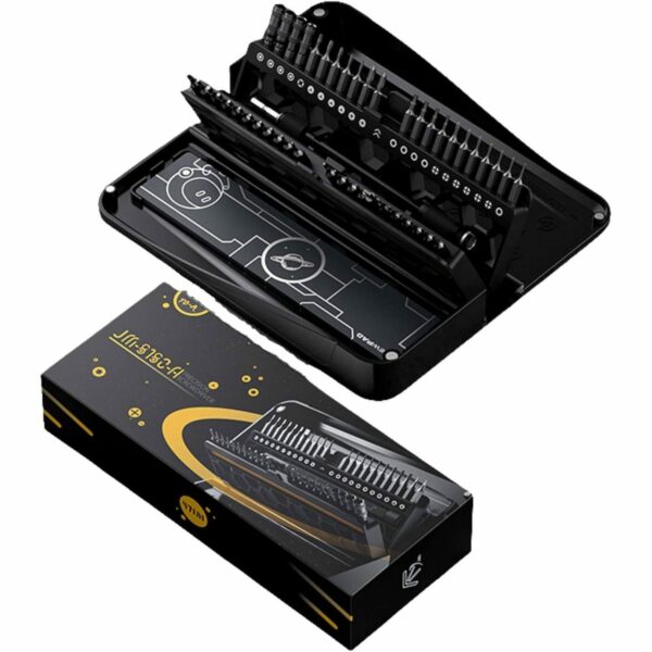 Jogo de Chaves de Fenda de Precisão Jakemy JM-8180A 47 em 1 para Reparo de Portáteis e Eletrónicos