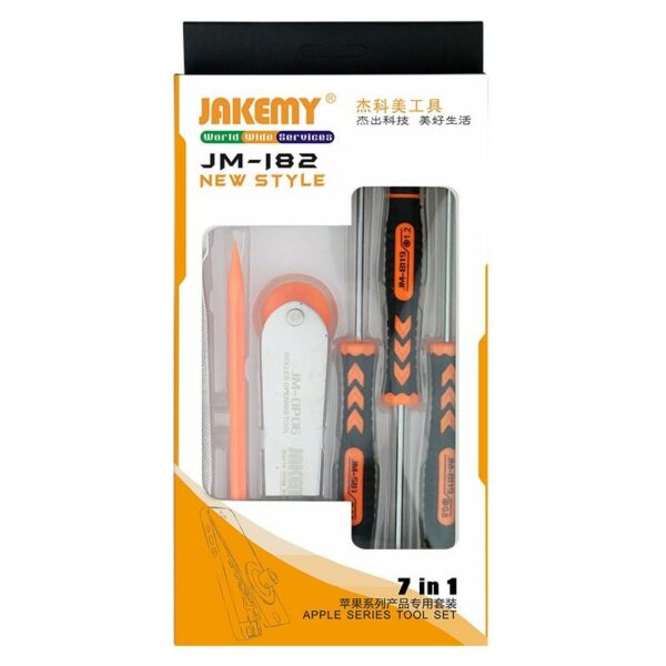 Kit de Ferramentas Jakemy JM-i82 para Reparo de Portáteis - Essencial para Técnicos