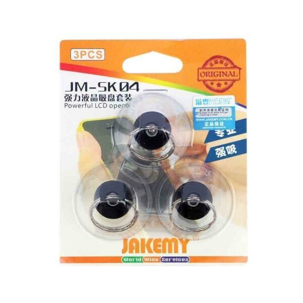 Kit Ventosas Profissional 3‑em‑1 JAKEMY JM‑SK04