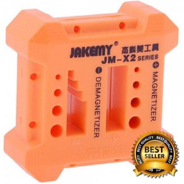 Magnetizador Desmagnetizador JAKEMY JM-X2 - Ferramenta Essencial para Eletrónica e Reparação