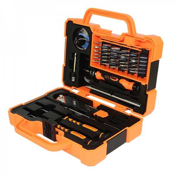 Caixa de Ferramentas Profissional JAKEMY JM-8139 43 em 1 para Reparação de Portáteis