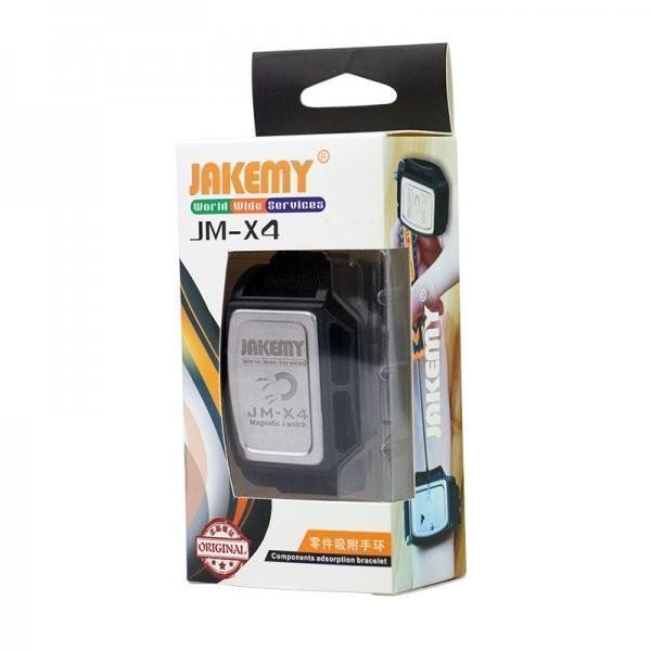 Pulseira Magnética Jakemy JM-X4 para Reparação de Portáteis - Ferramenta Essencial para Técnicos