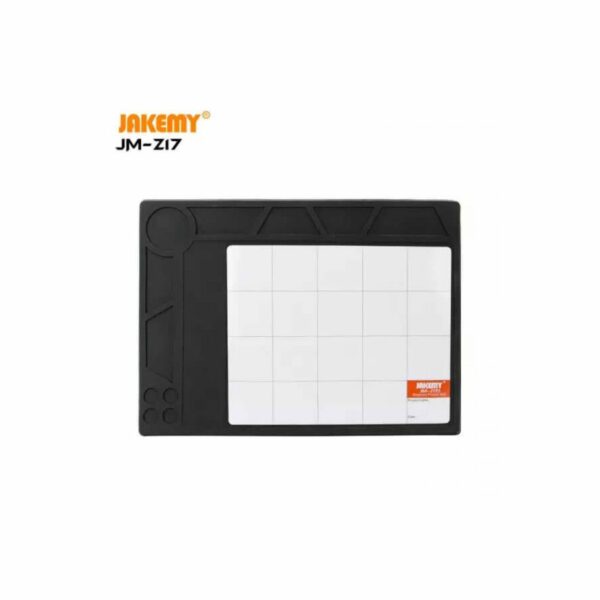Tapete Isolante Térmico e Magnético Jakemy JM-Z17 para Reparo de Portáteis - Antiestático e Alta Resistência ao Calor