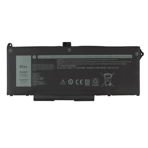 Bateria de Alta Capacidade para Portátil Dell Latitude 5420, 5520, Precision 3560 Series | Compatível com RJ40G